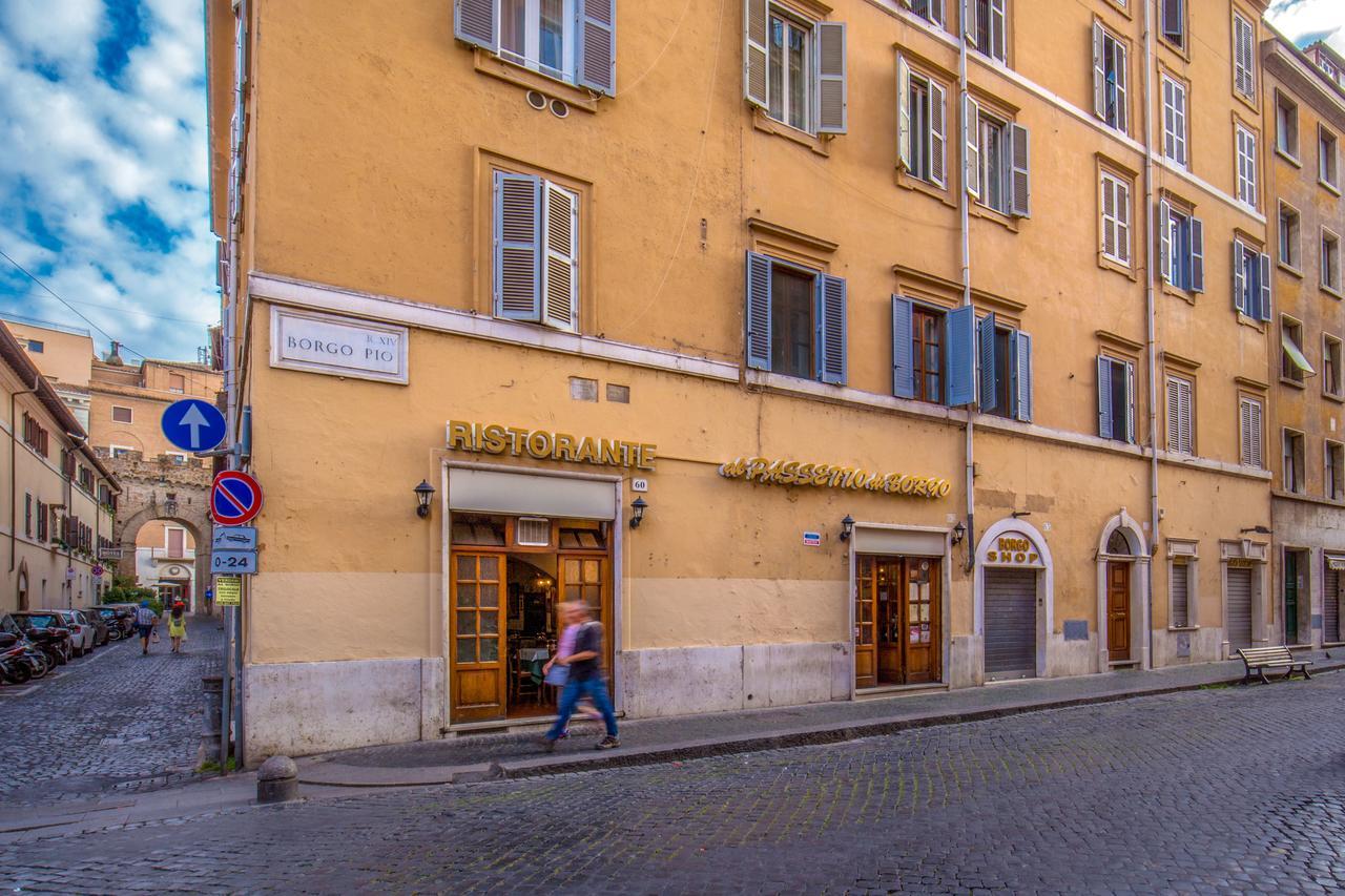 Apartament Borgo Pio Charme Rzym Zewnętrze zdjęcie